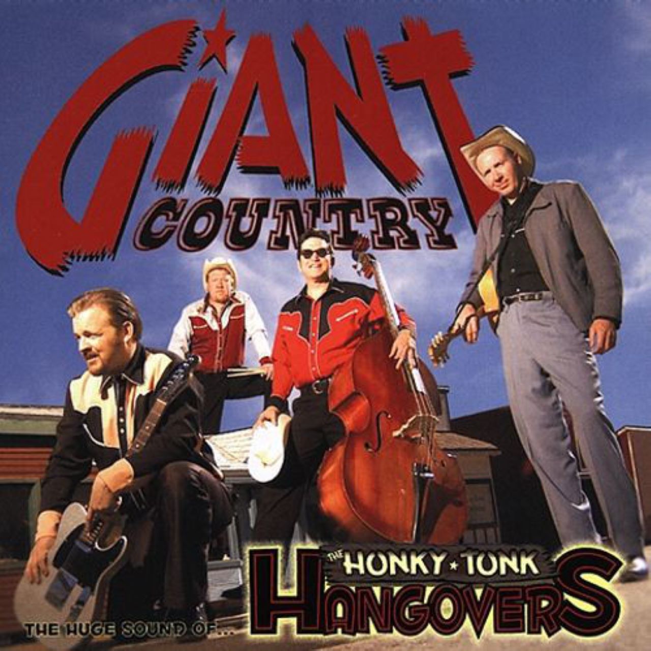 Honky-Tonk Hangovers - Giant Country cover album