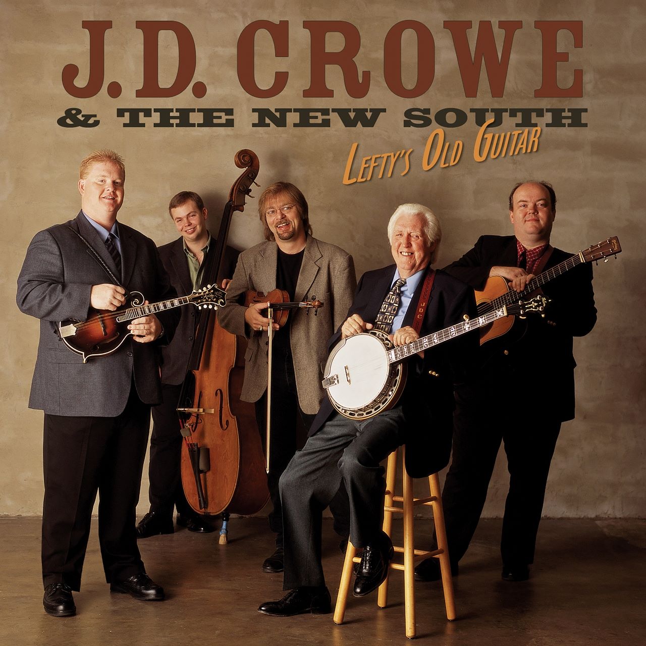 J. D. Crowe & The New South - Lefty’s Old Guitar cover album
