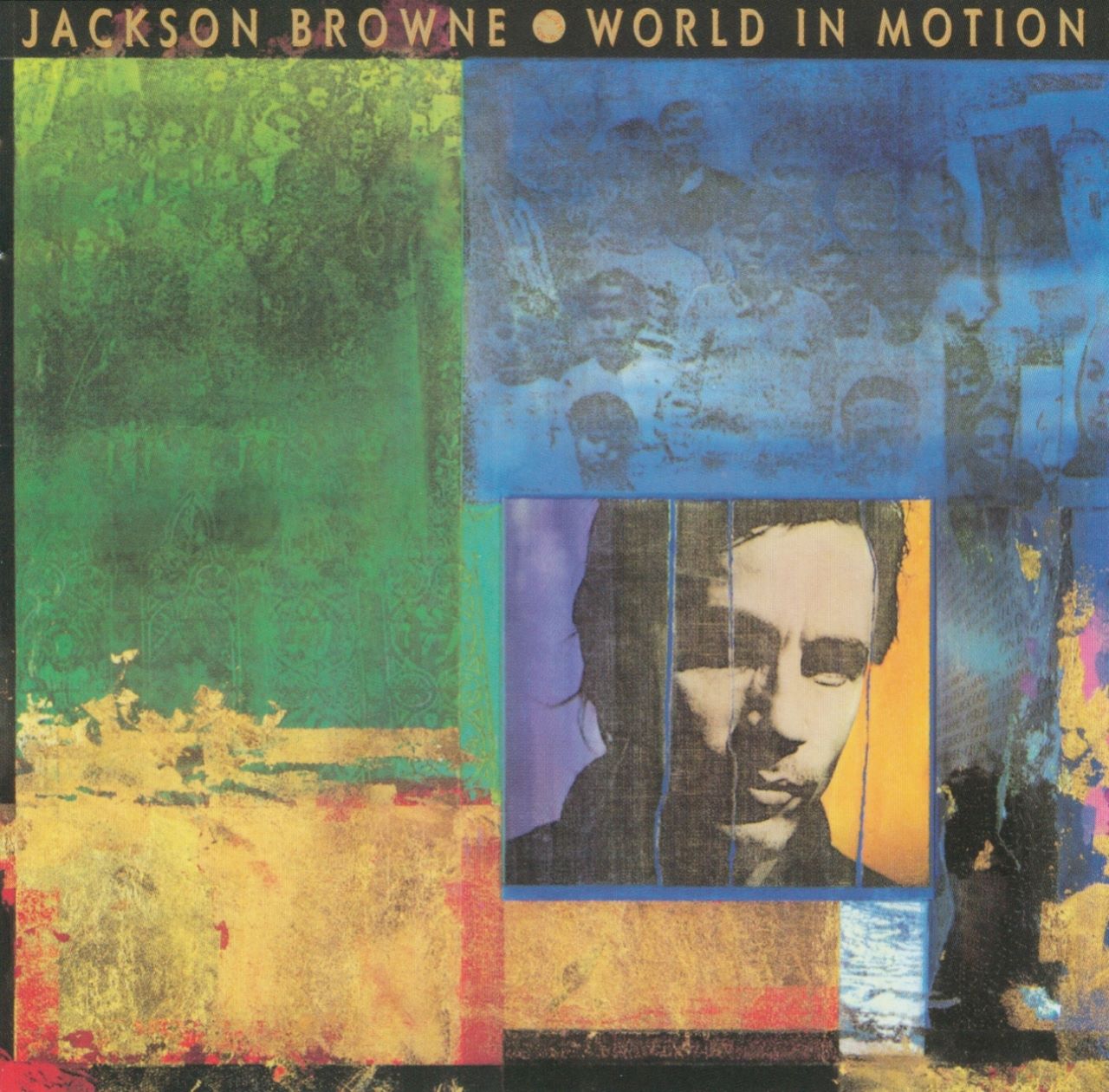 Jackson Browne - World In Motion cover album