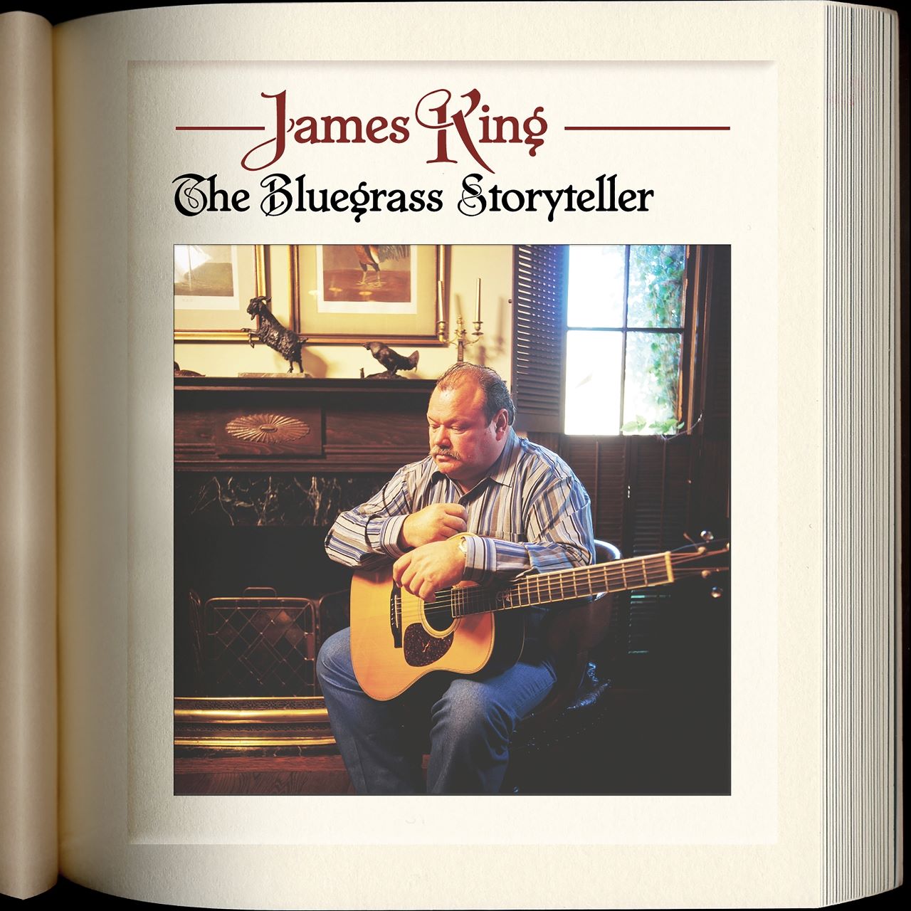James King - The Bluegrass Storyteller cover album