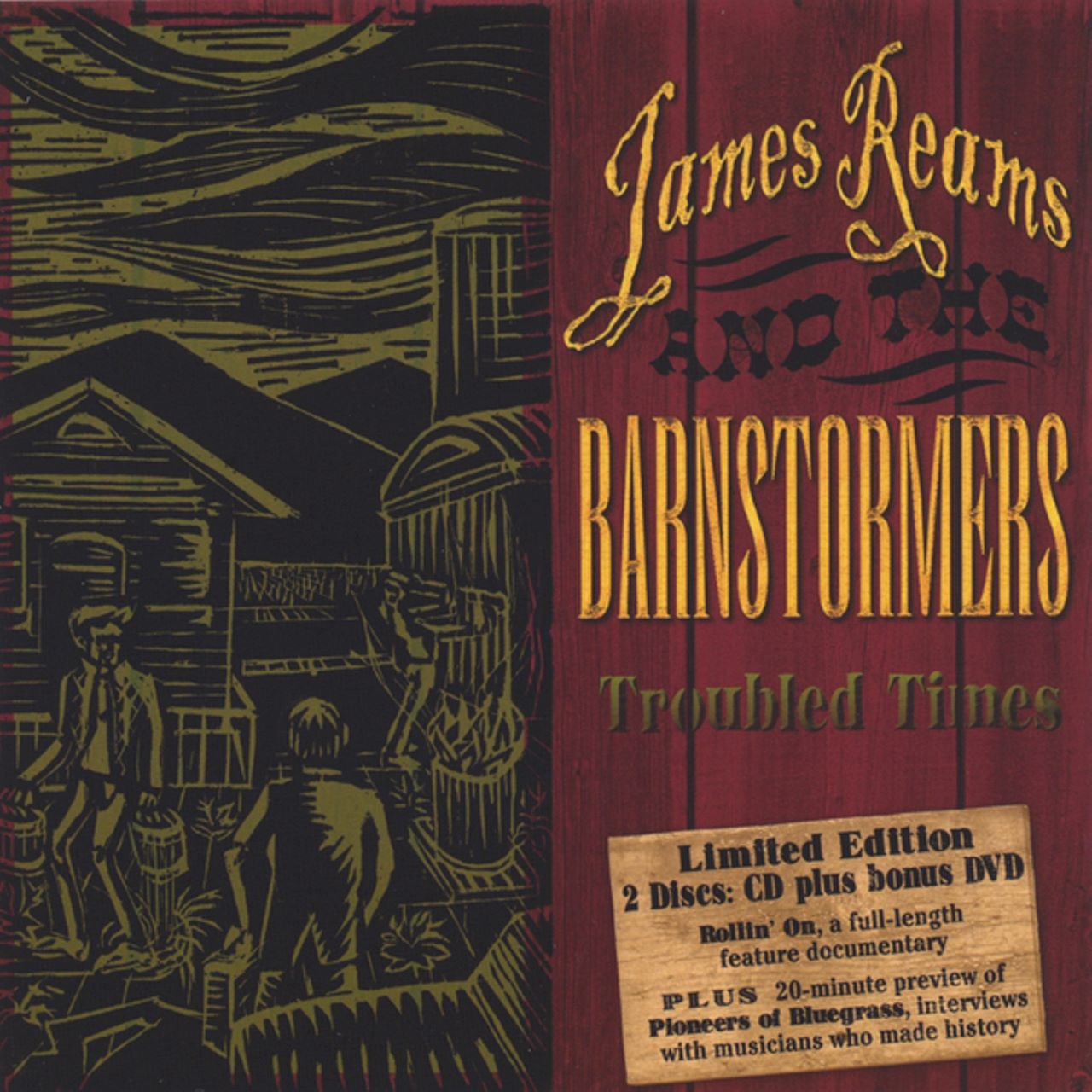 James Reams & The Barnstormers - Troubled Times cover album