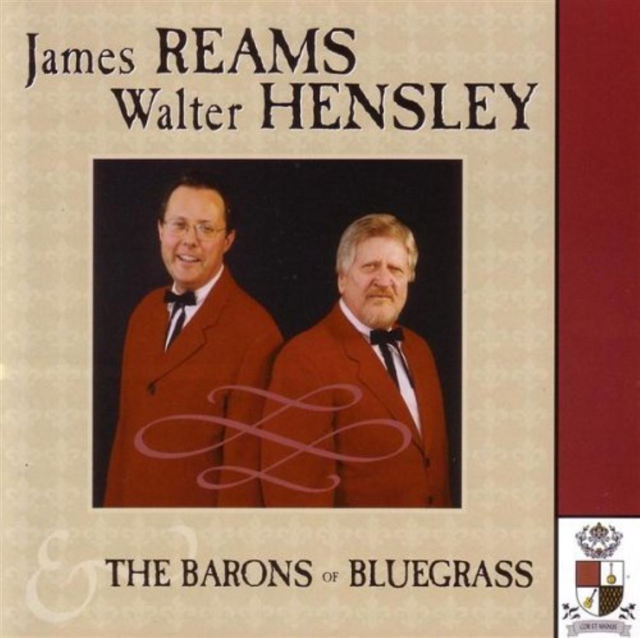 James Reams & Walter Hensley - The Barons Of Bluegrass cover album
