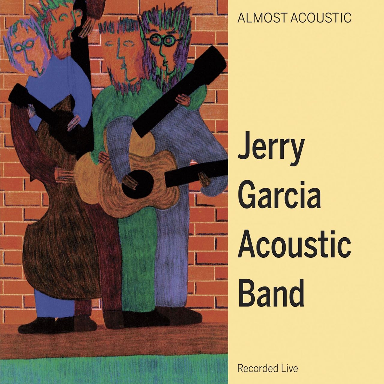 Jerry Garcia Acoustic Band - Almost Acoustic cover album