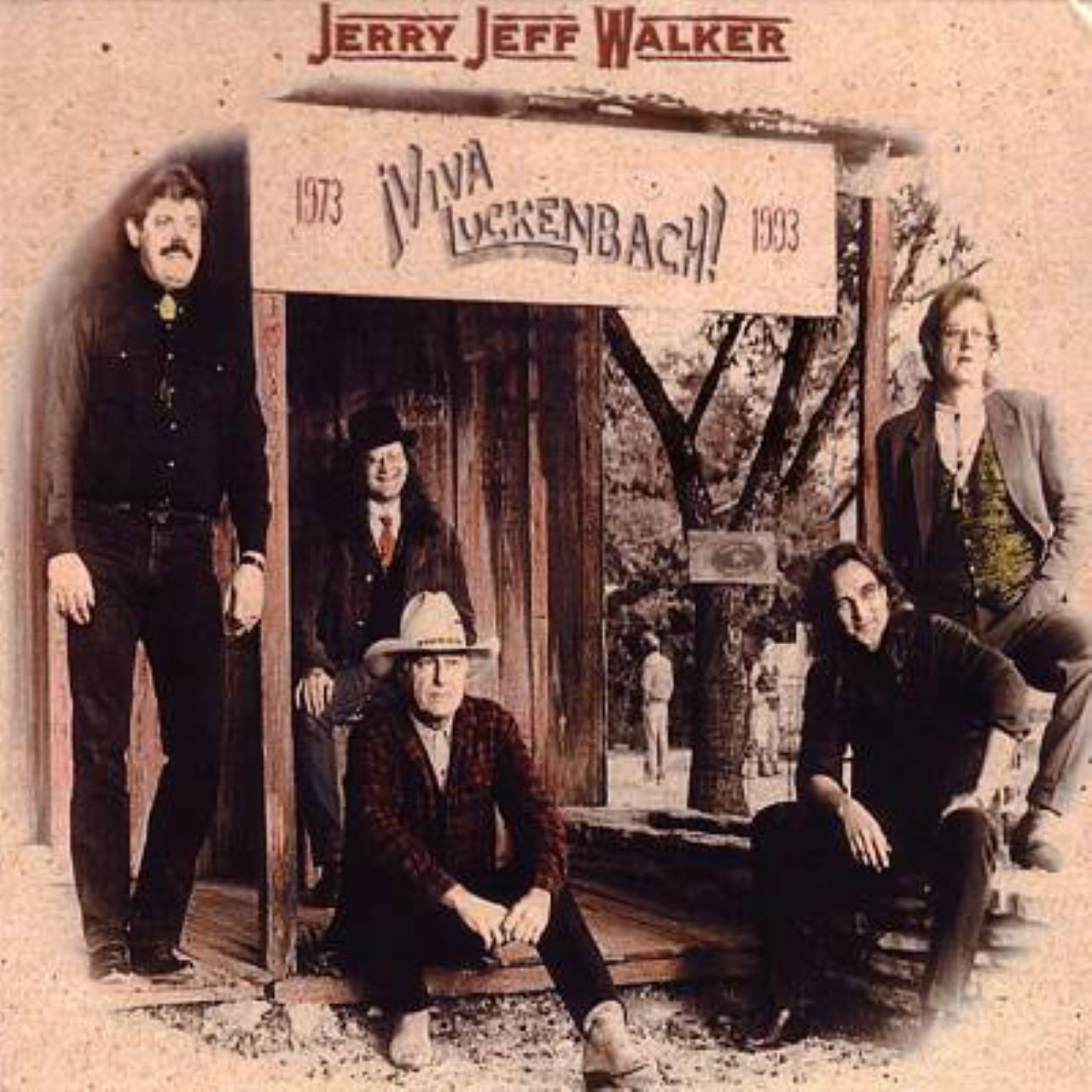 Jerry Jeff Walker - Viva Luckenback cover album