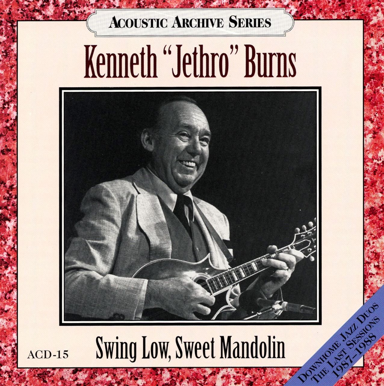 Jethro Burns - Swing Low, Sweet Mandolin cover album