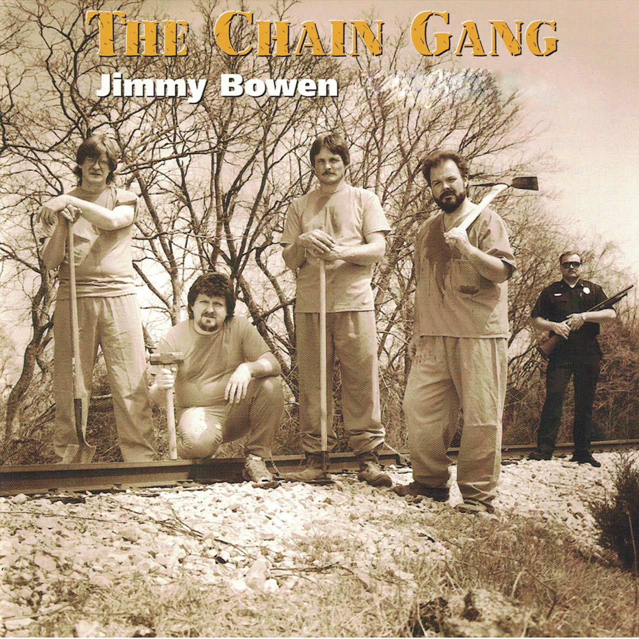 Jimmy Bowen & Santa Fè - The Chain Gang cover album