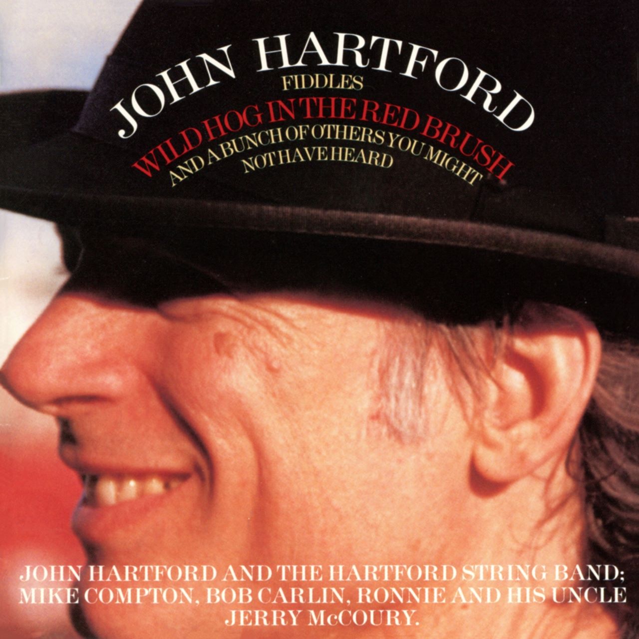 John Hartford - Wild Hog In The Red Brush cover album