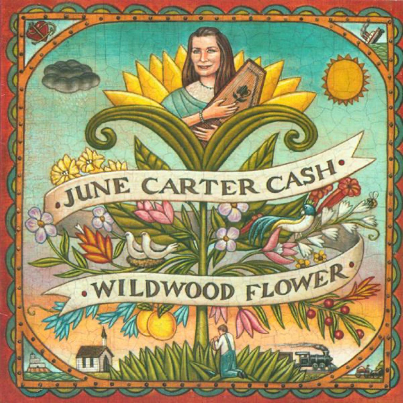 June Carter Cash - Wildwood Flower cover album