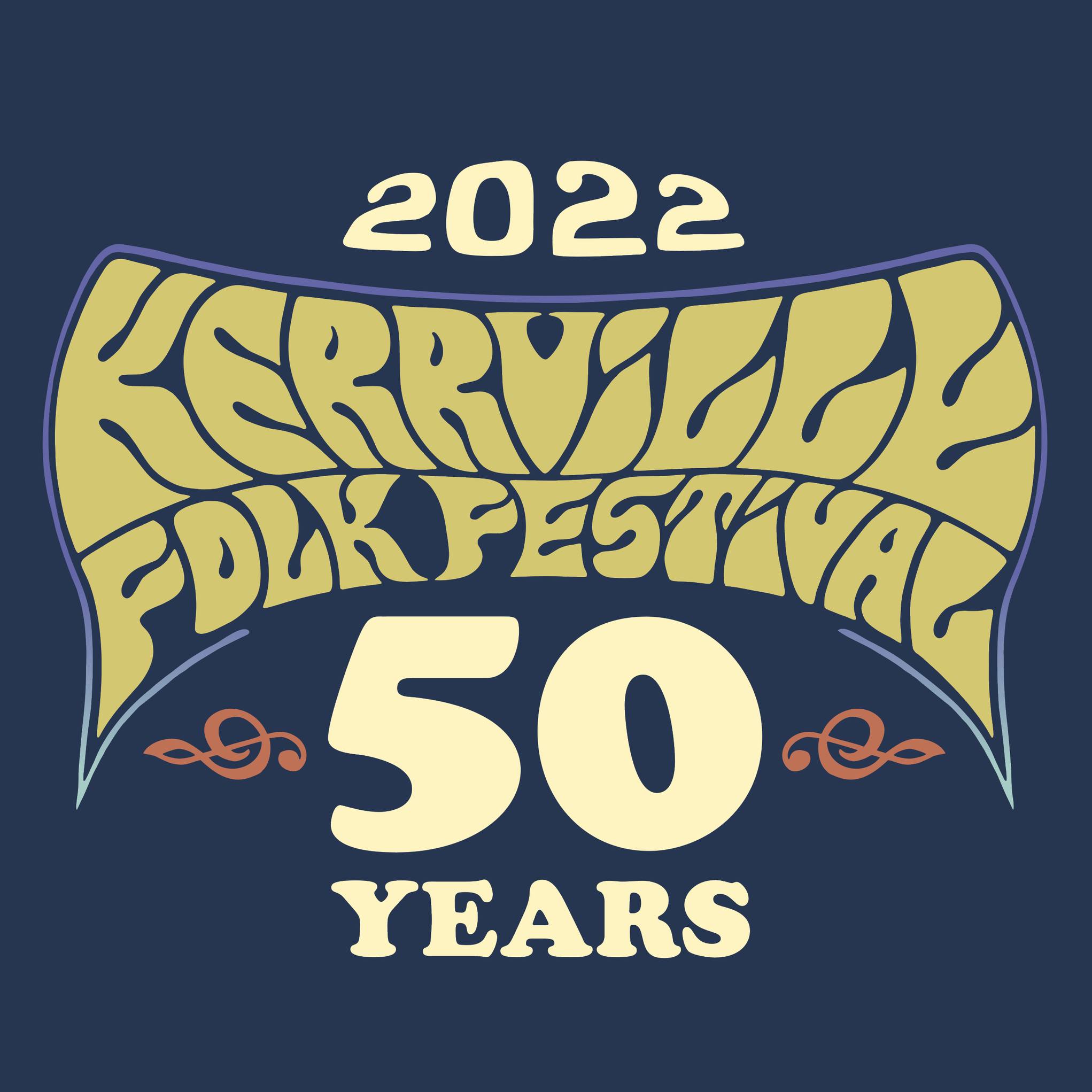 KERRVILLE FOLK FESTIVAL 2022 logo