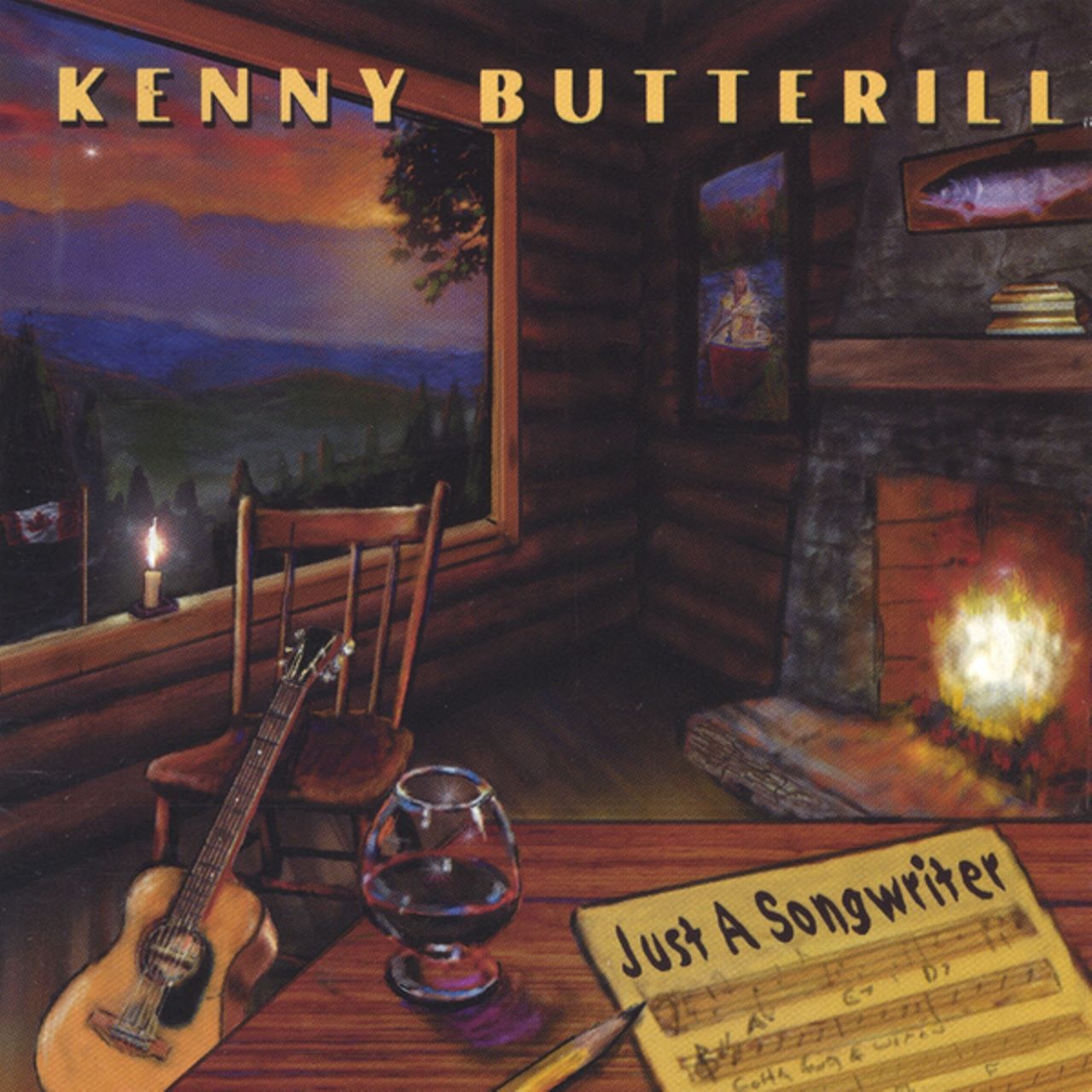 Kenny Butterill - Just A Songwriter cover album