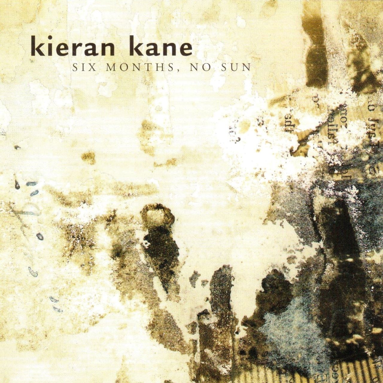 Kieran Kane - Six Months, No Sun cover album