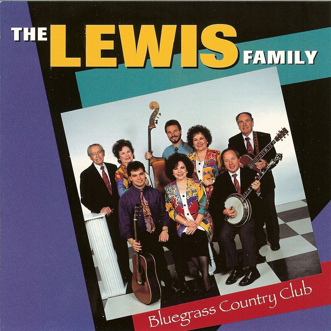 Lewis Family - Bluegrass Country Club cover album