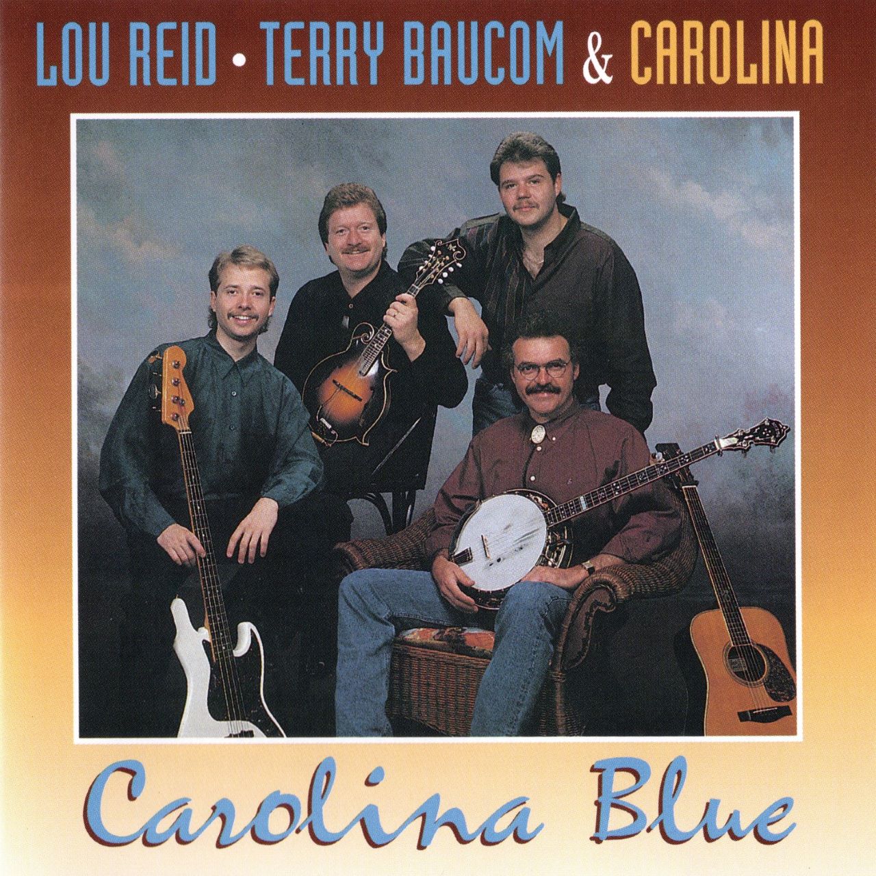 Lou Reid, Terry Baucom & Carolina - Carolina Blue cover album