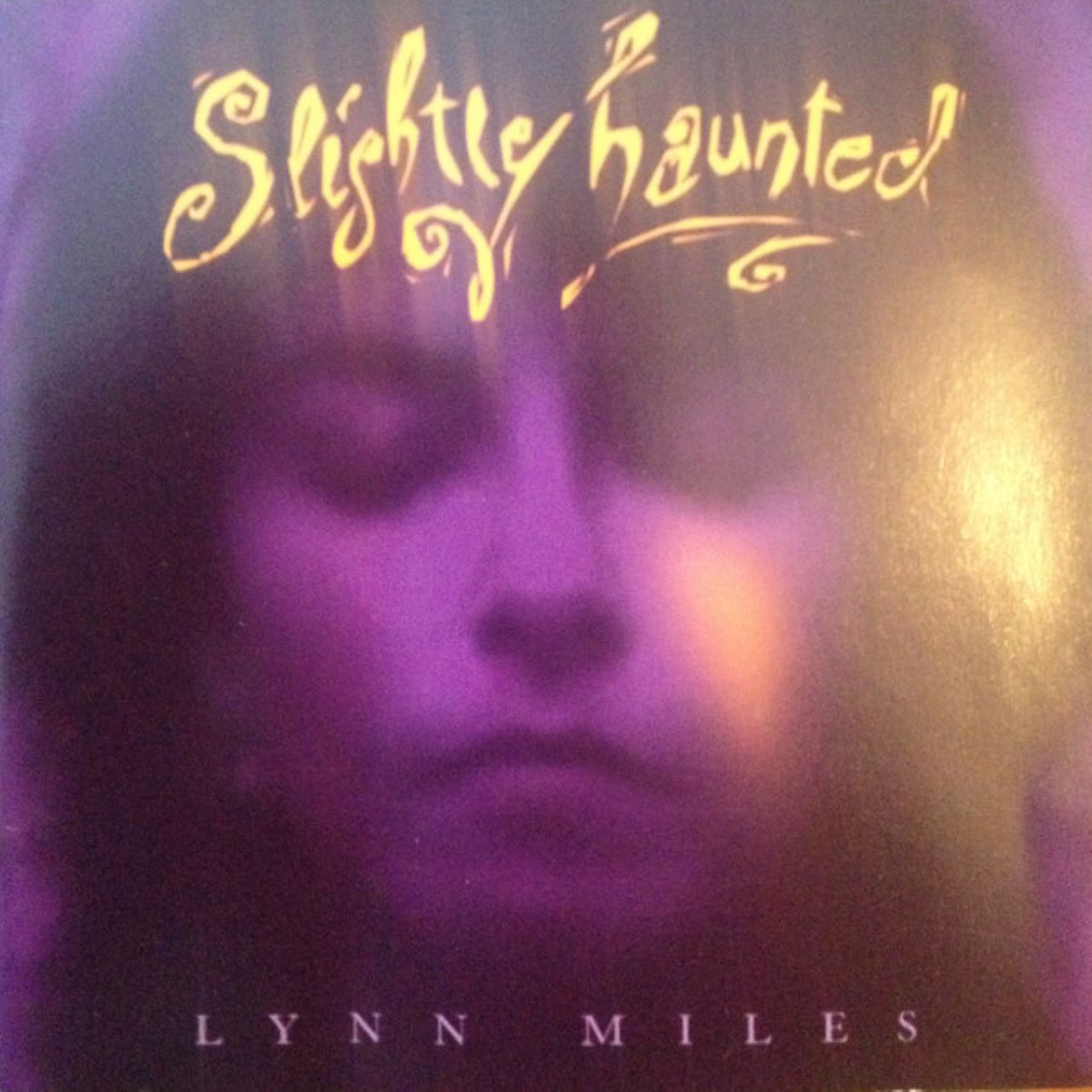 Lynn Miles – Slightly Haunted cover album