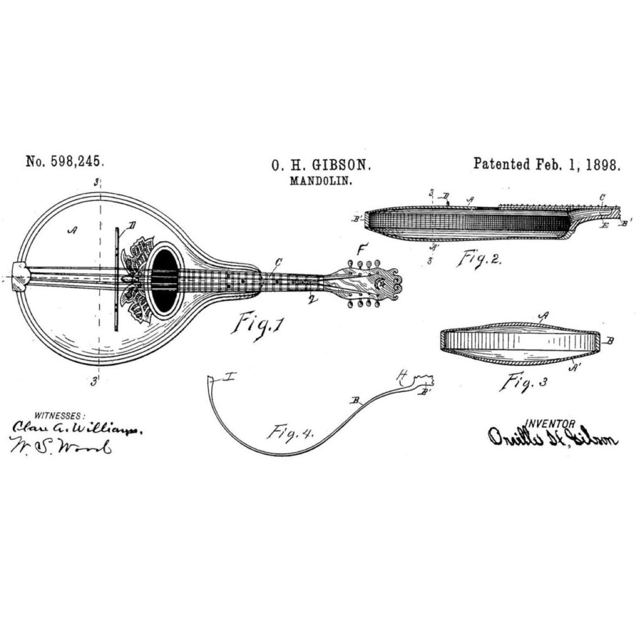 Mandolino Gibson bluegrass