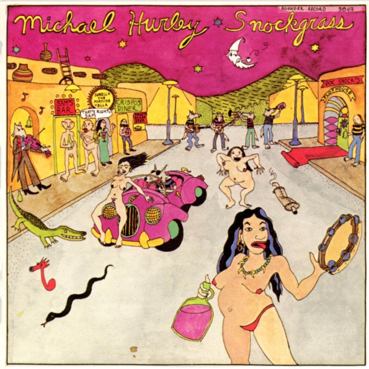 Michael Hurley - Snockgrass cover album