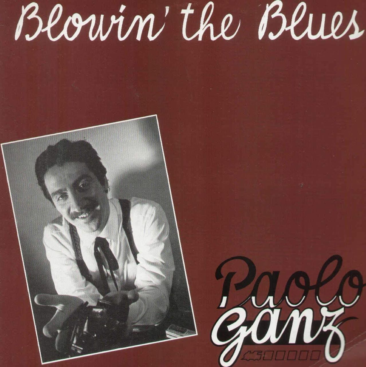 Paolo Ganz - Blowin' The Blues cover album armonica