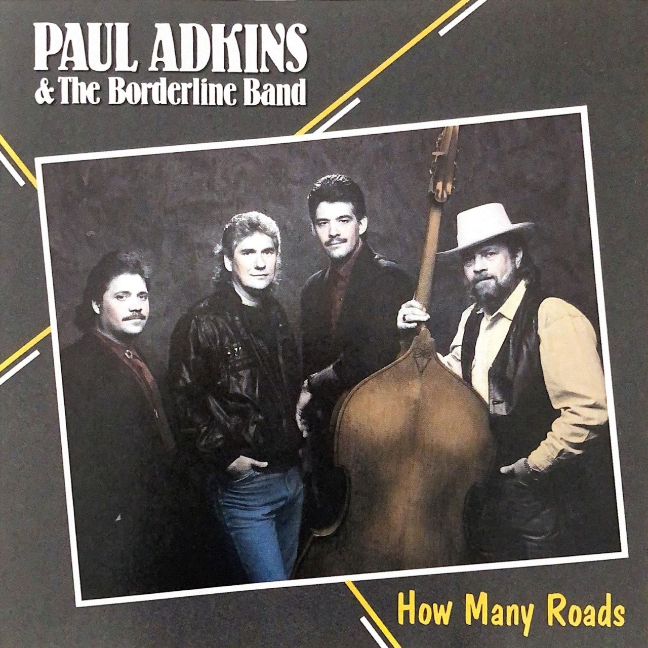 Paul Adkins & The Borderline Band - How Many Roads cover album