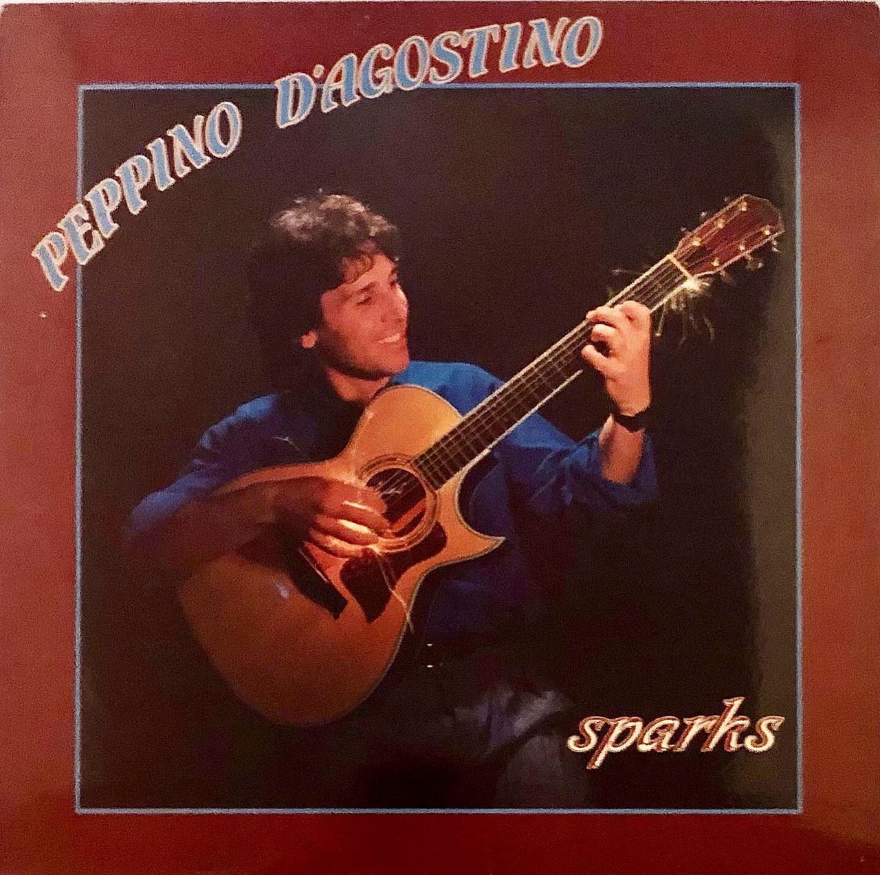 Peppino D'Agostino - Sparks cover album acoustic guitar