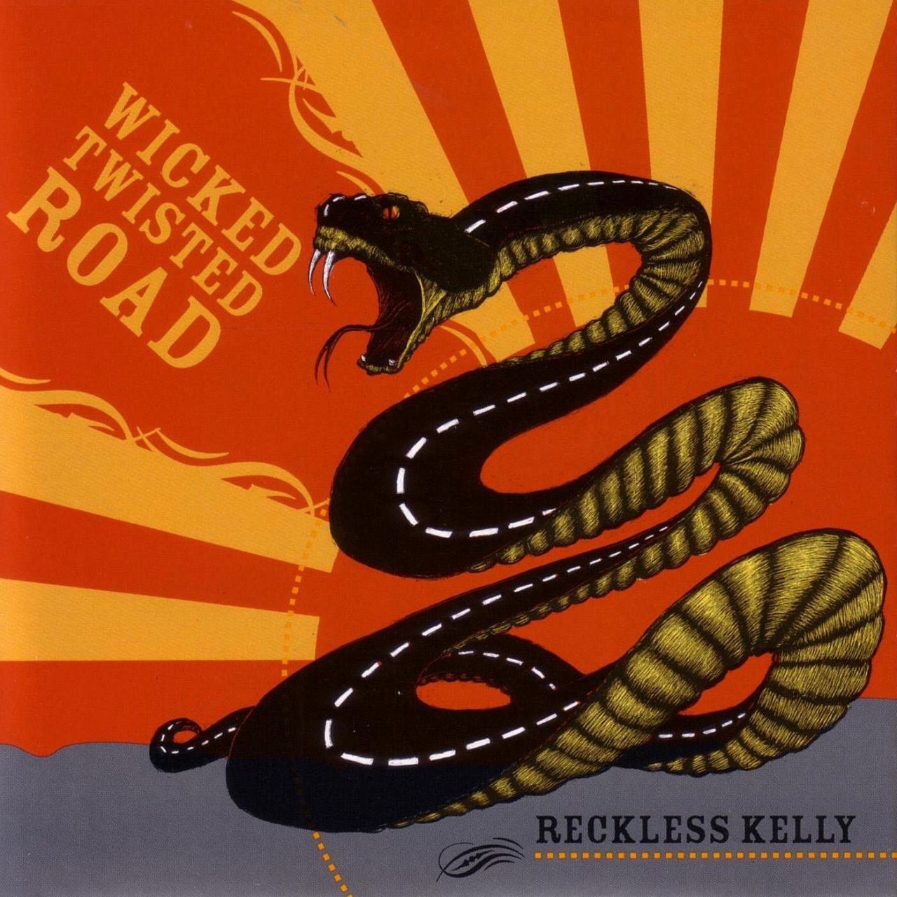 Reckless Kelly - Wicked Twisted Road cover album