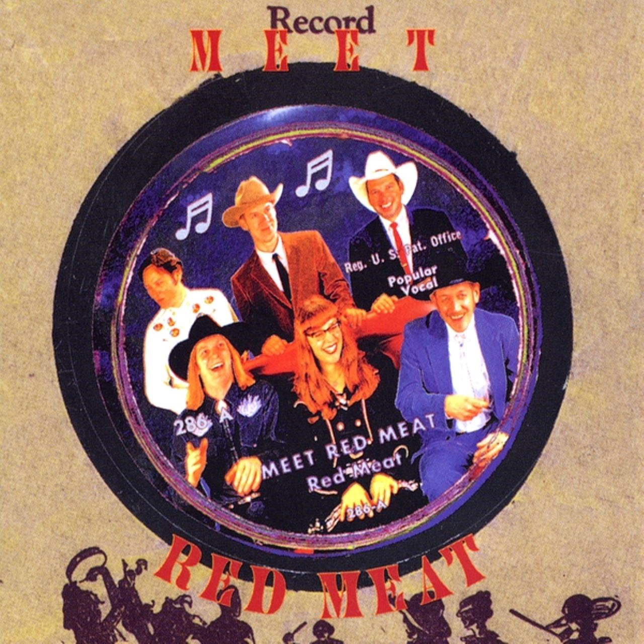 Red Meat - Meet Red Meat cover album