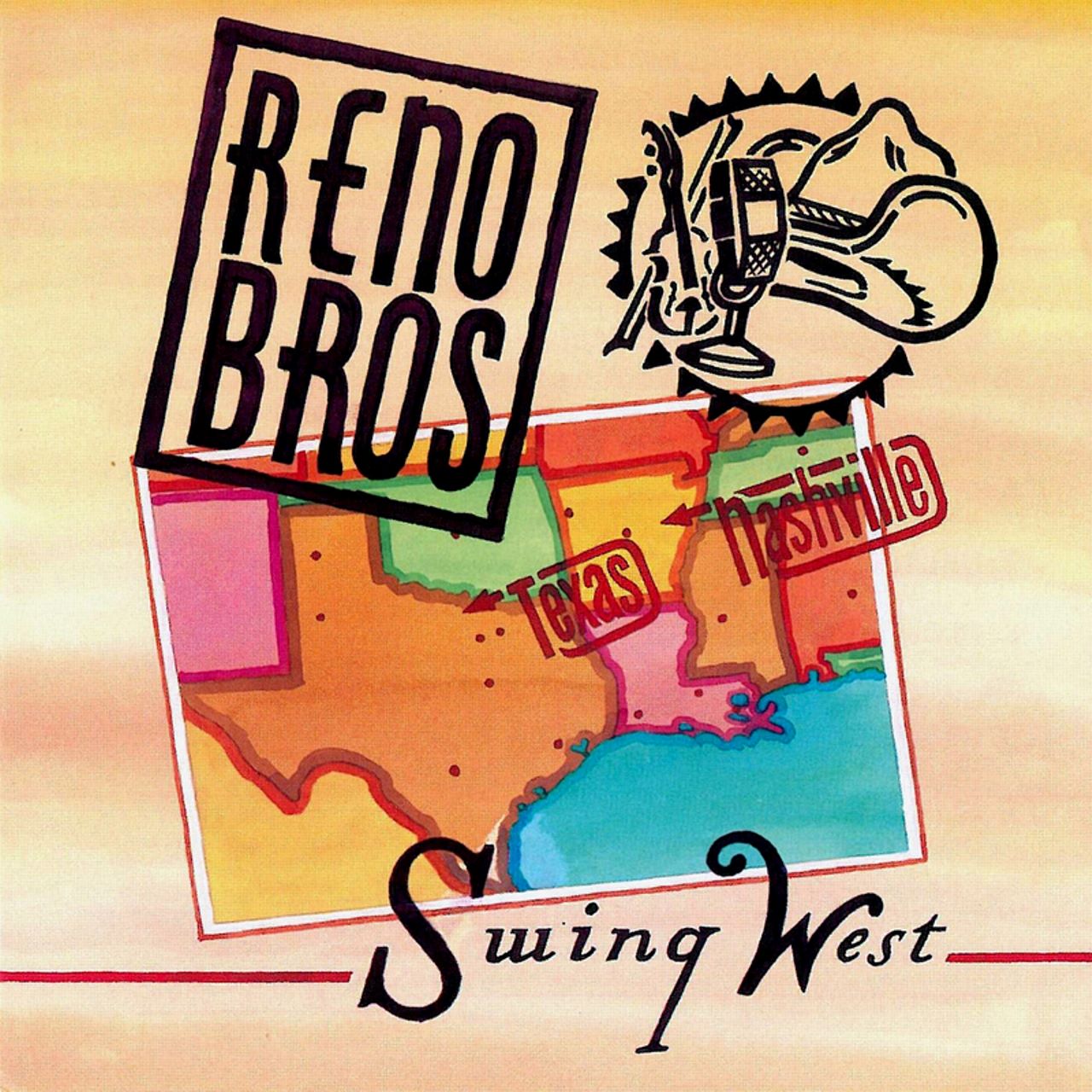 Reno Brothers - Swing West cover album