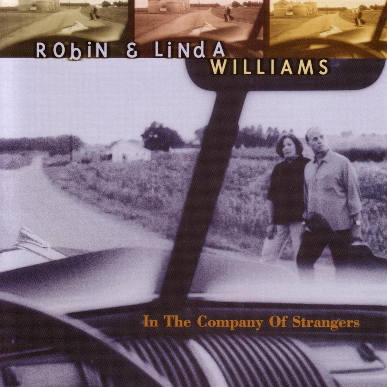 Robin & Linda Williams - In The Company Of Strangers cover album