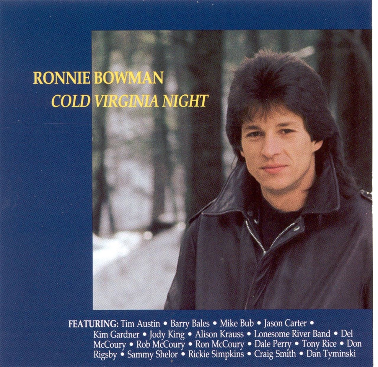 Ronnie Bowman - Cold Virginia Night cover album