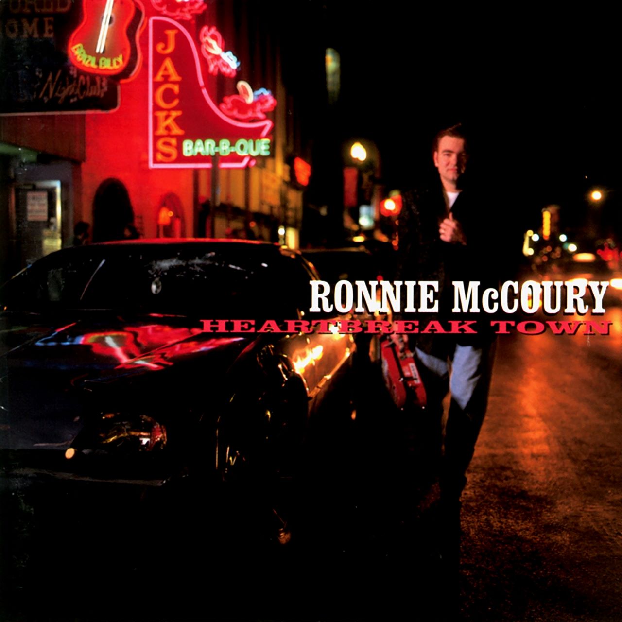 Ronnie McCoury - Heartbreak Town cover album