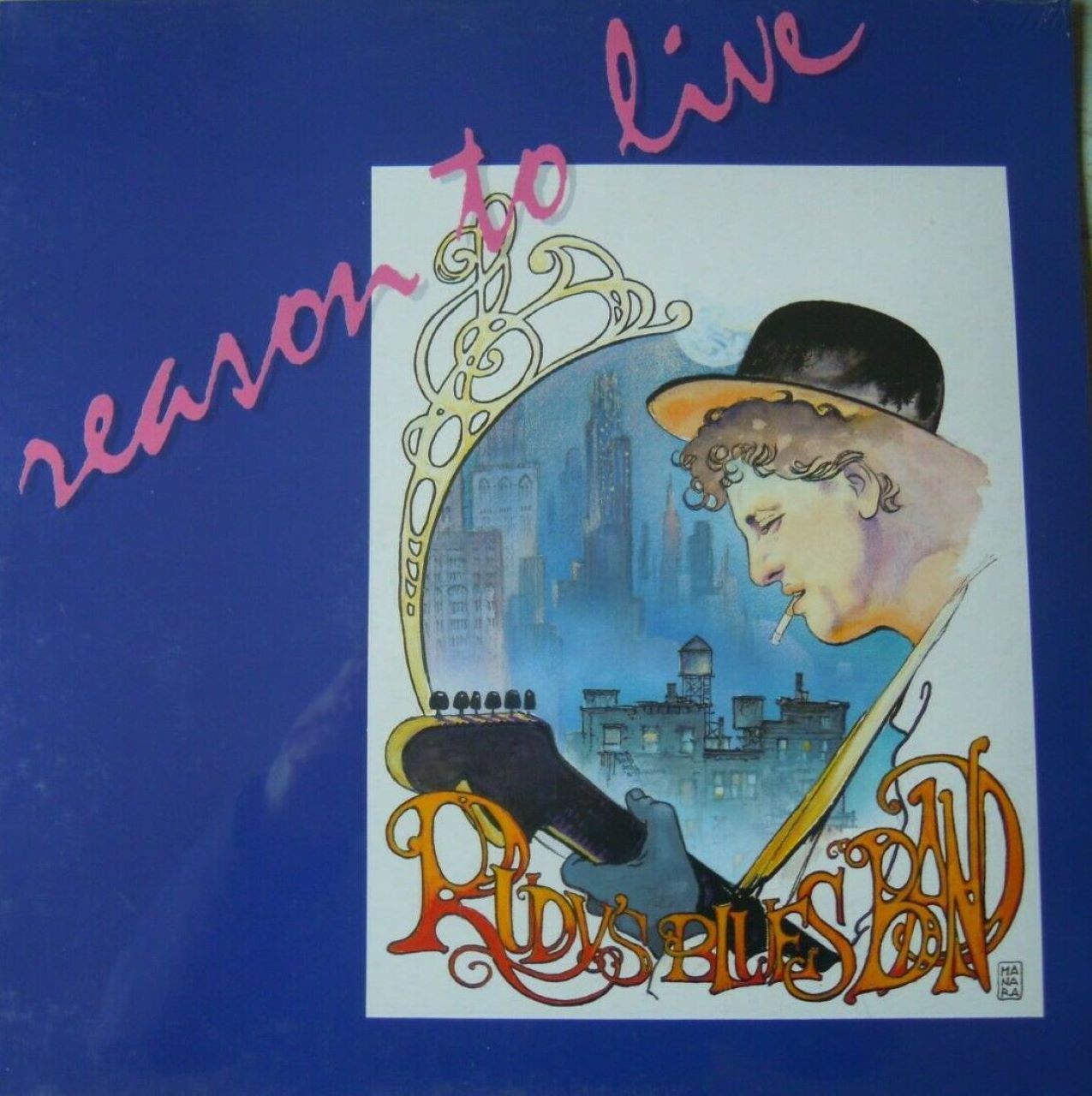 Rudy's Blues Band – Reason To Live cover album