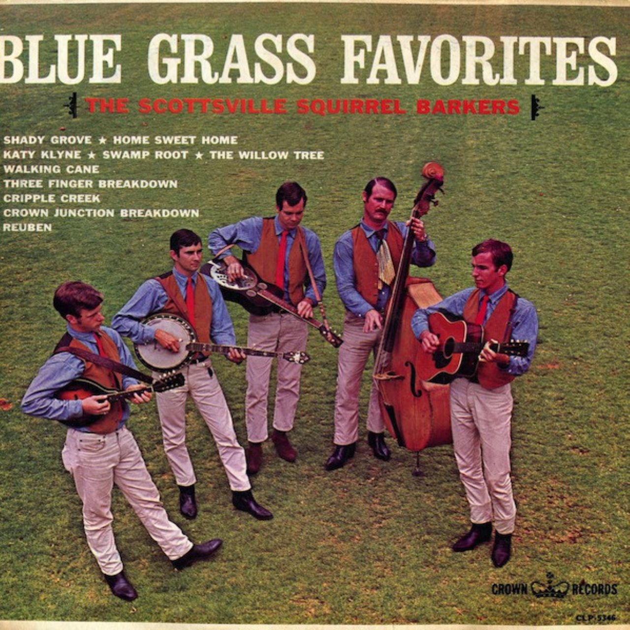 Scottsville Squirrel Barkers - Blue Grass Favorite cover album
