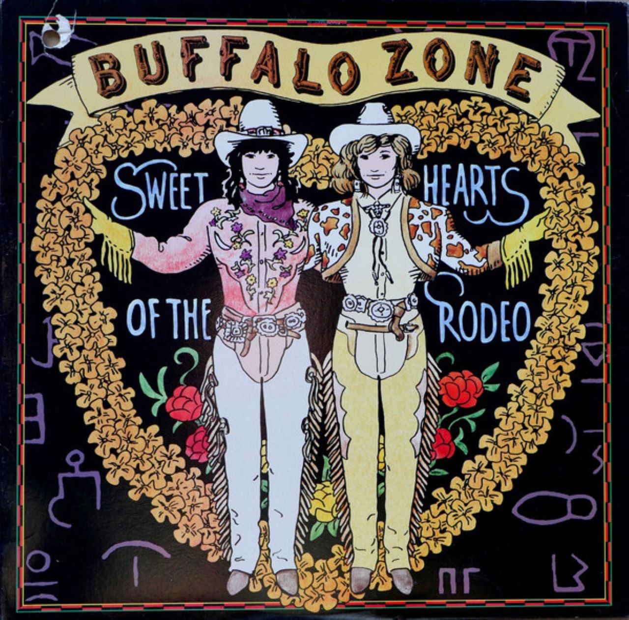 Sweethearts Of The Rodeo - Buffalo Zone cover album
