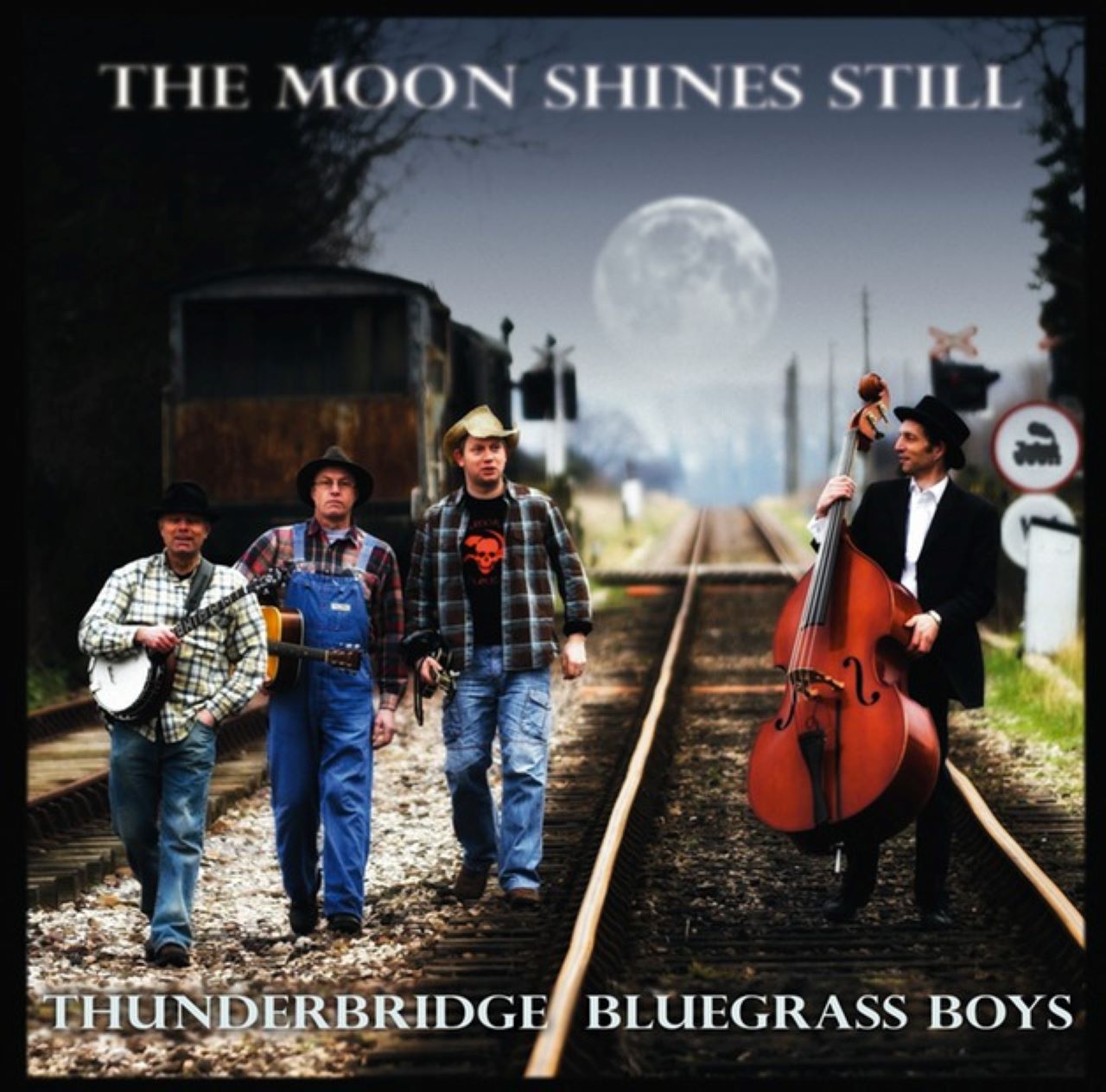 Thunderbridge Bluegrass Boys – The Moon Shines Still cover album