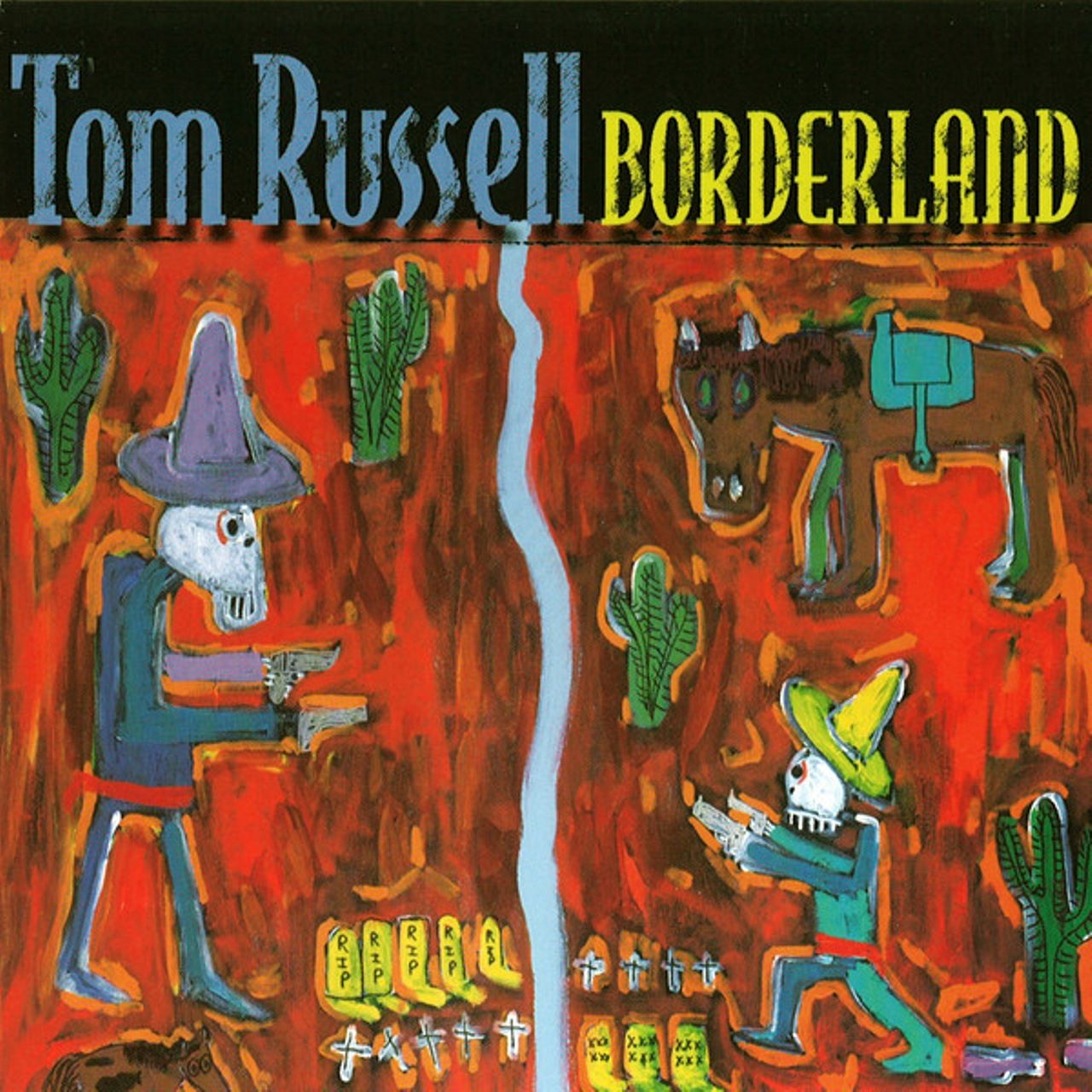 Tom Russell - Borderland cover album