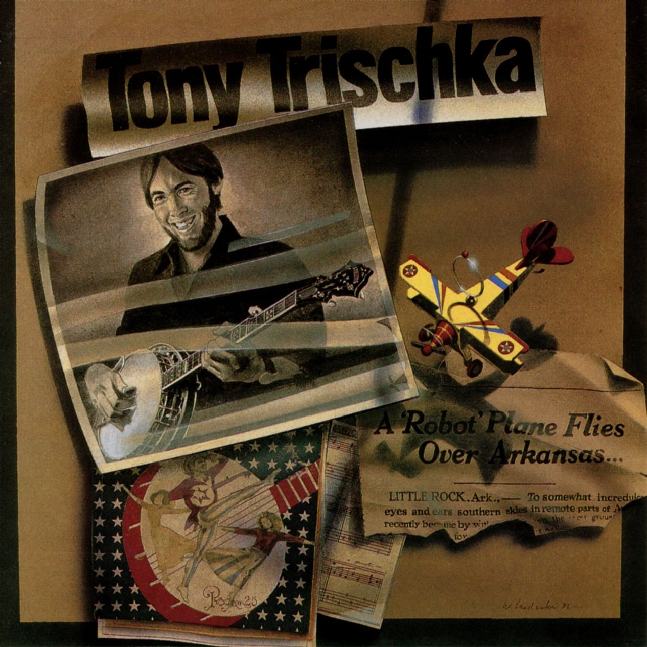 Tony Trischka - A Robot Plane Flies Over Arkansas cover album