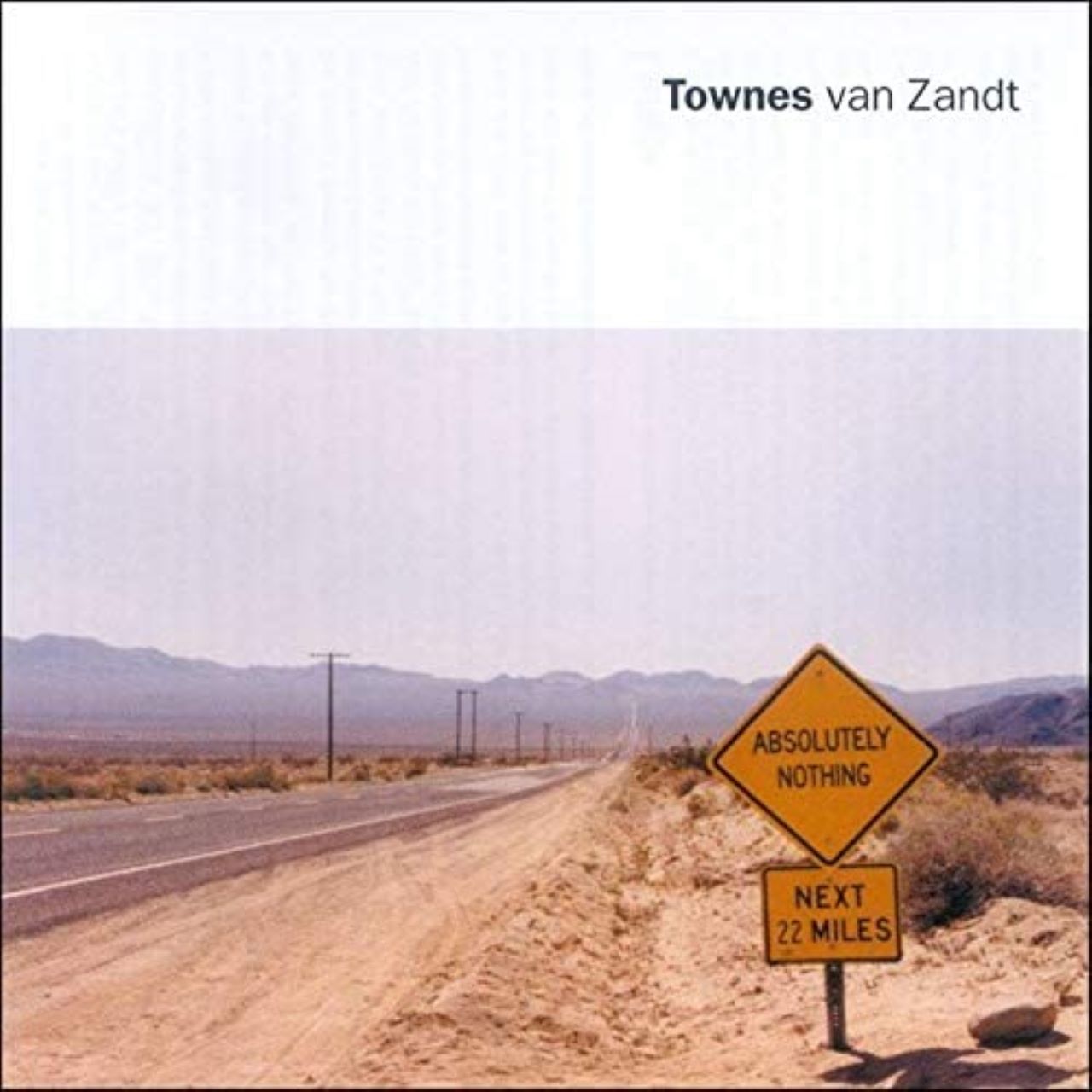 Townes Van Zandt - Absolutely Nothing cover album