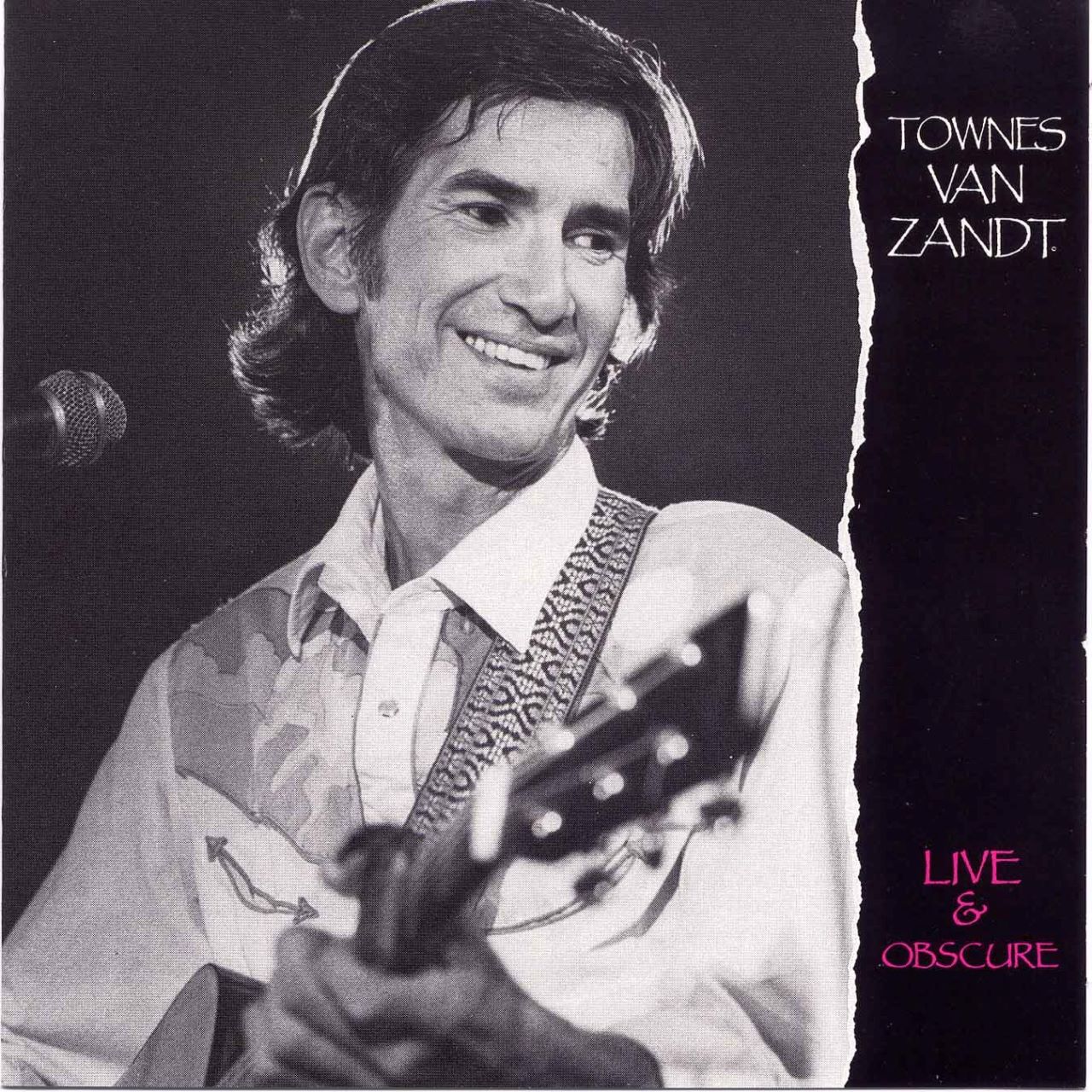Townes Van Zandt - Live & Obscure cover album