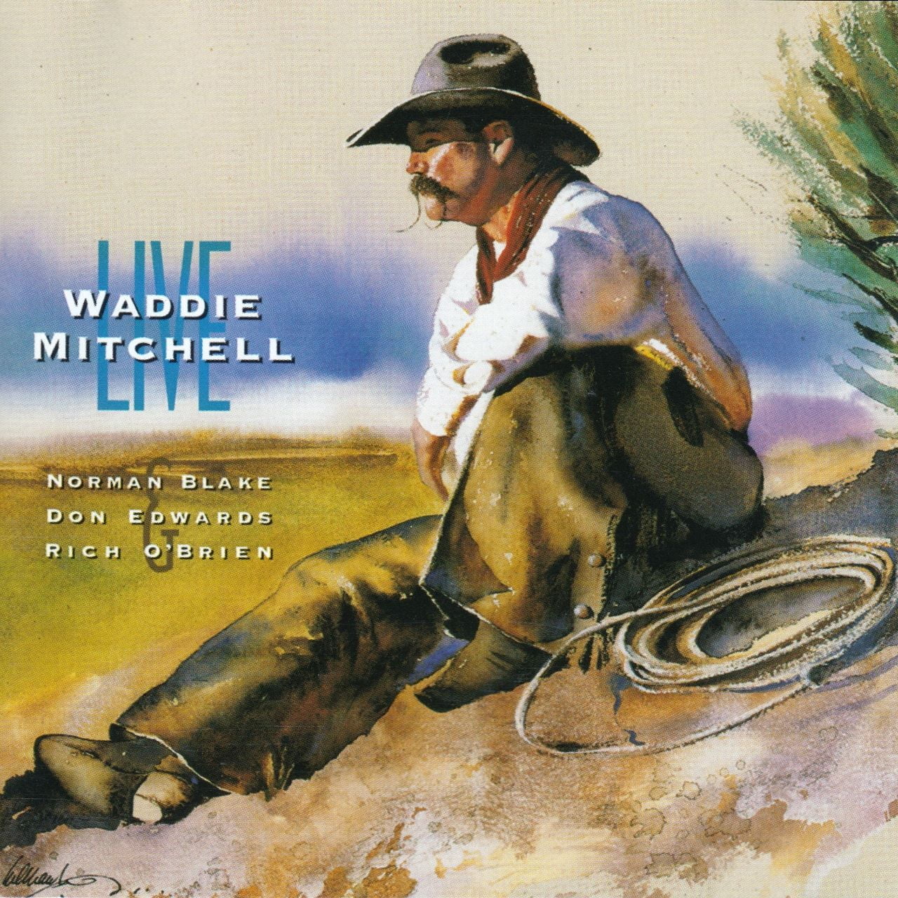 Waddie Mitchell - Live cover album