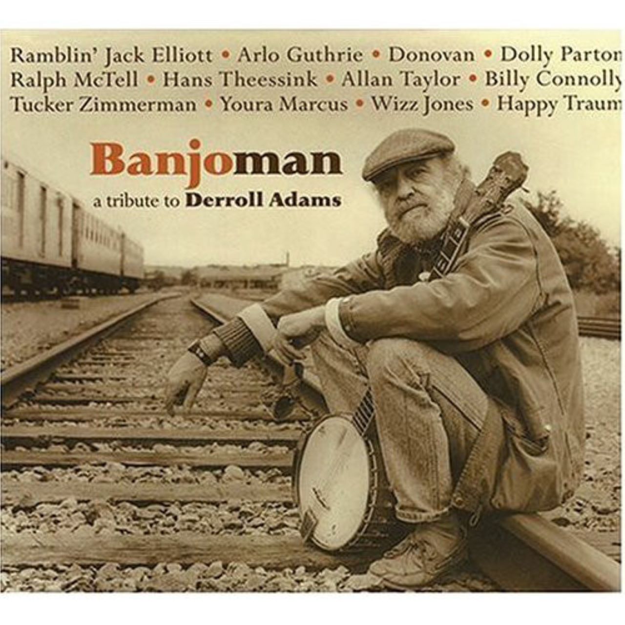 A.A.V.V. - Banjoman - A Tribute To Derroll Adams cover album