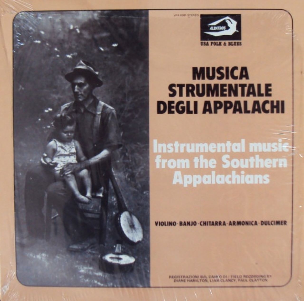 A.A.V.V. - Musica Strumentale degli Appalachi cover album