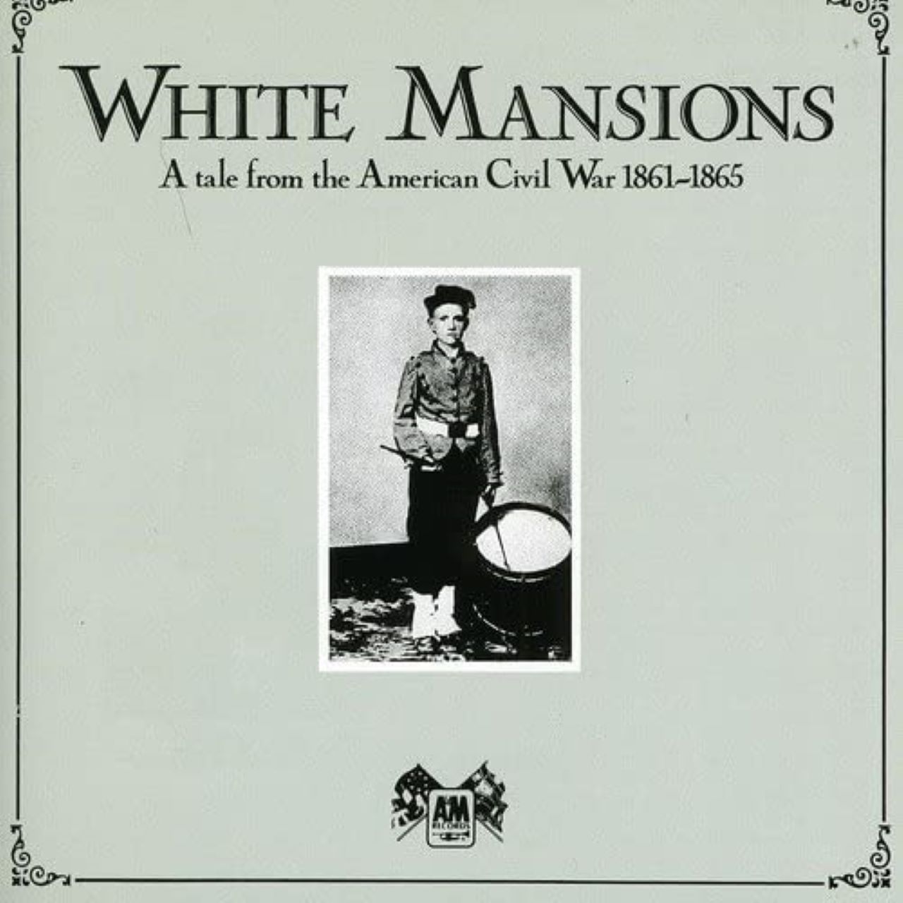 A.A.V.V. - White Mansions - A Tale From The American Civil War 1861-1865 cover album