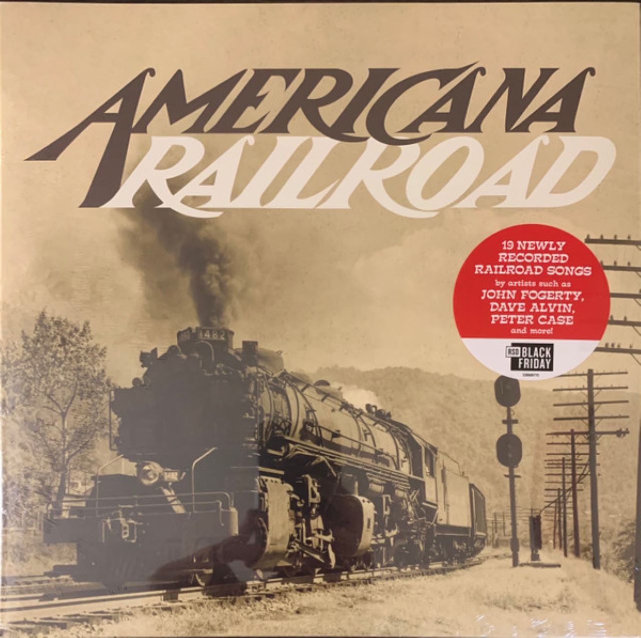 Americana Railroad cover album