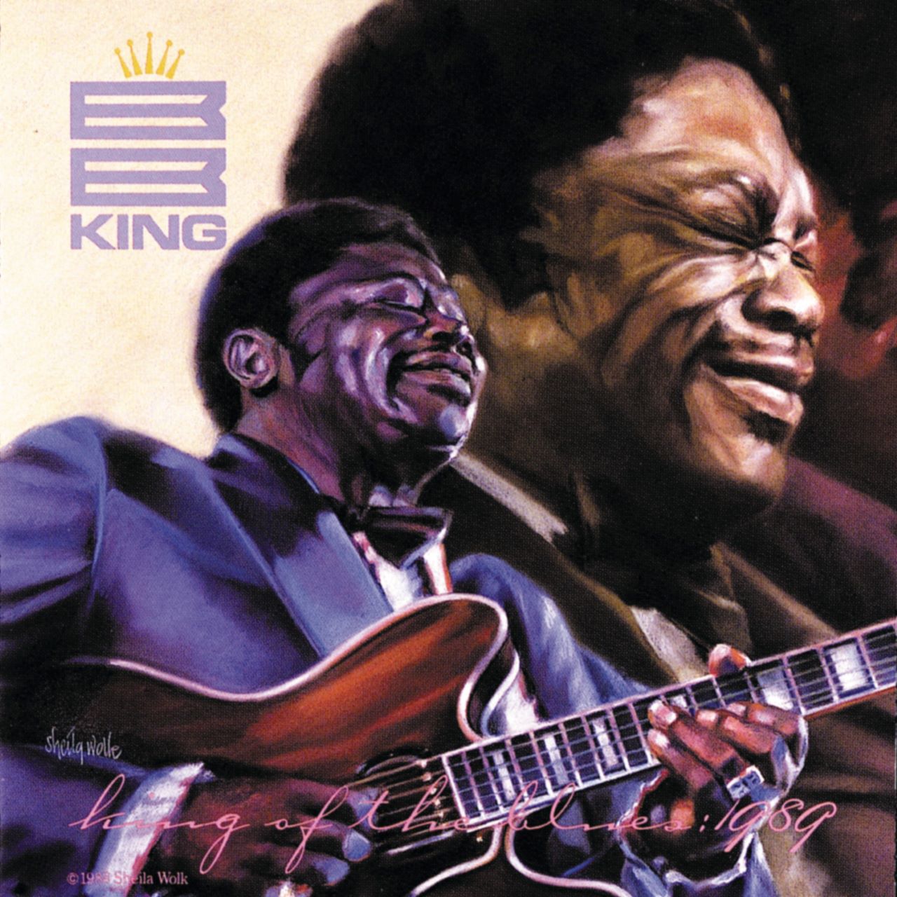 B.B. King - King Of The Blues 1989 cover album