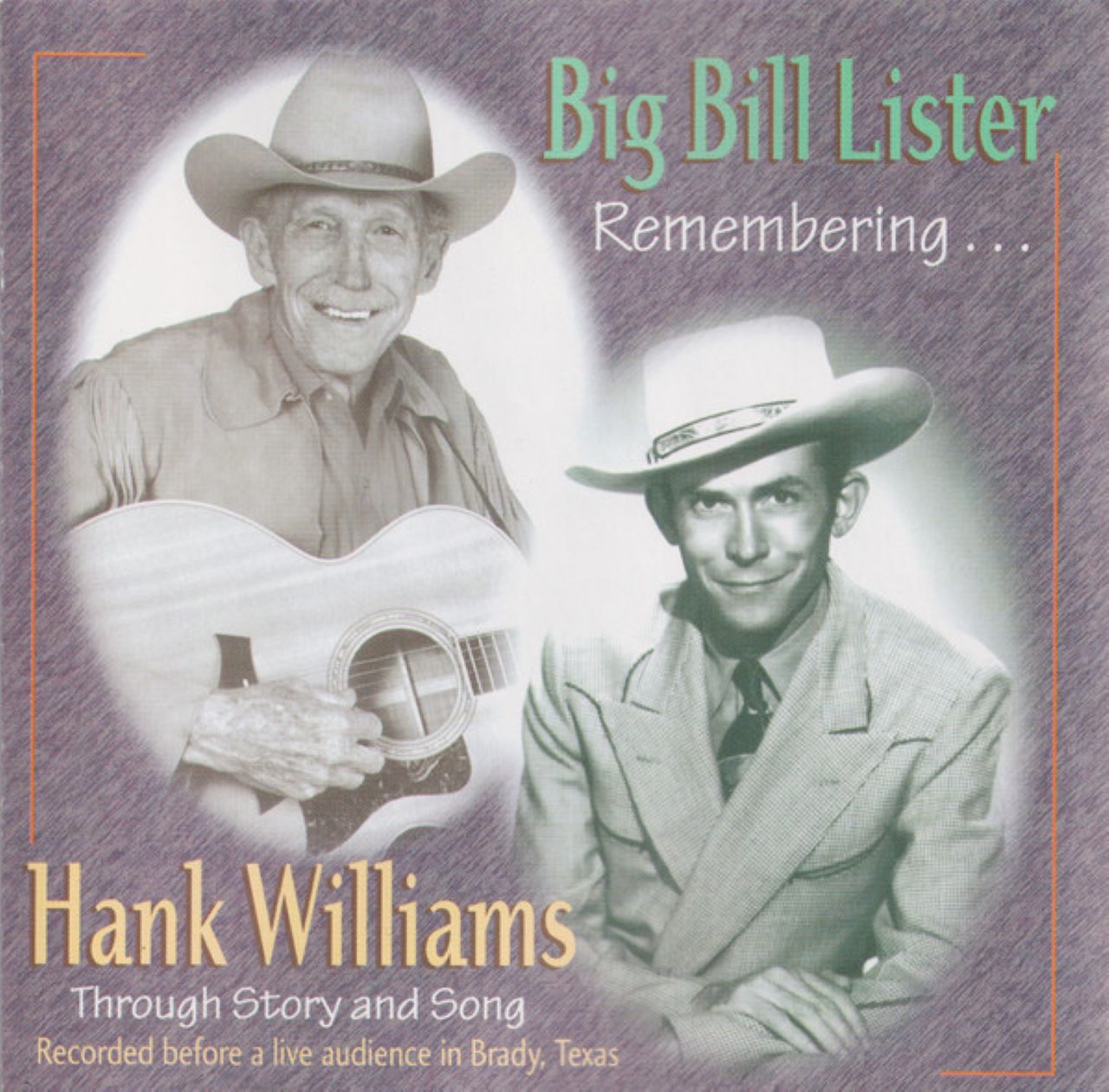 Recensione album Big Bill Lister – “Remembering Hank Williams Through Story And Song” di Dino Della Casa