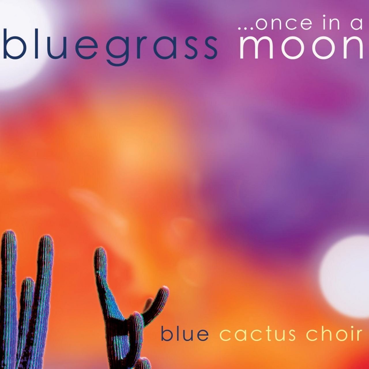 Blue Cactus Choir - Once In A Bluegrass Moon cover album