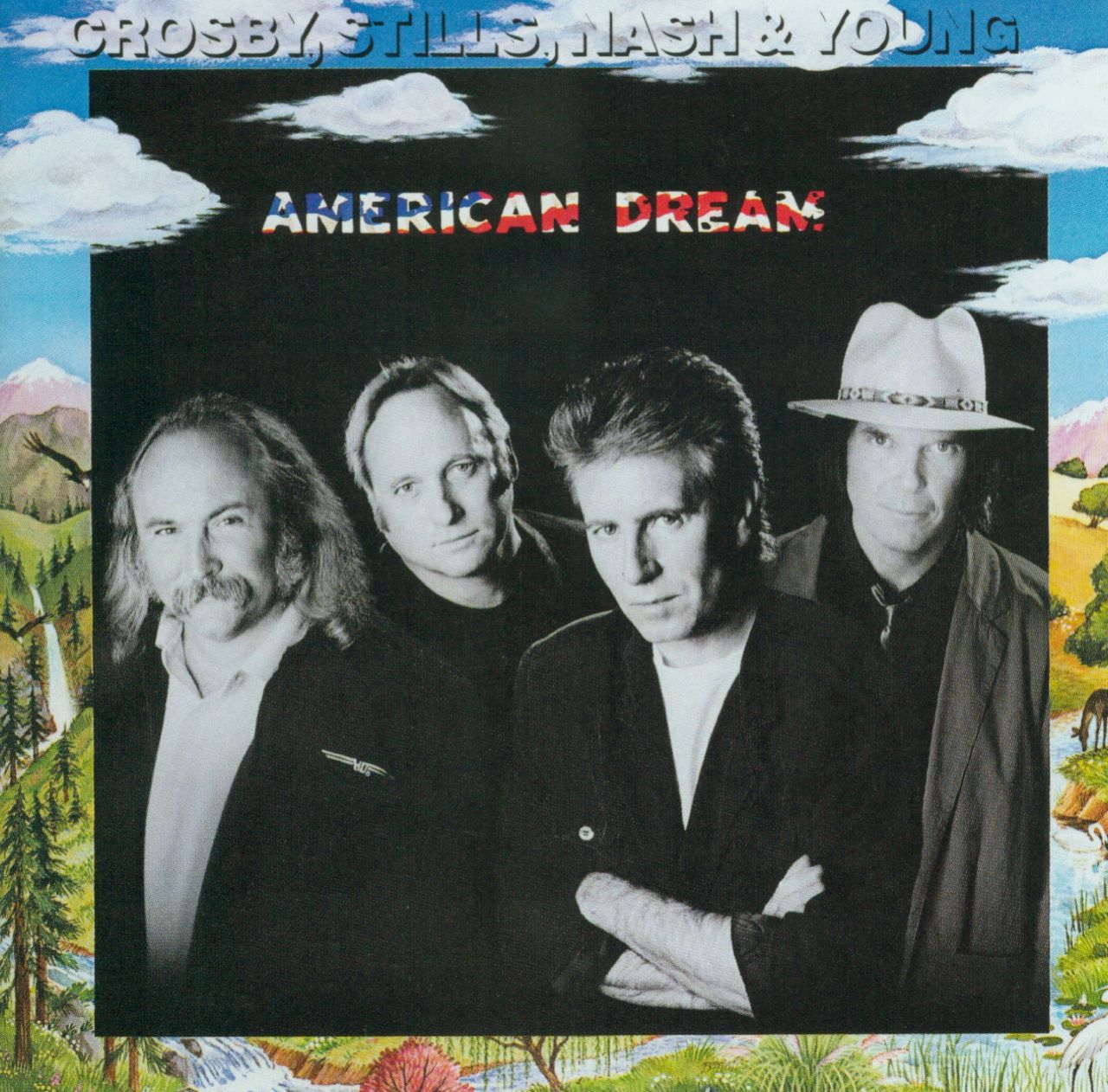 Crosby, Stills, Nash & Young - American Dream cover album