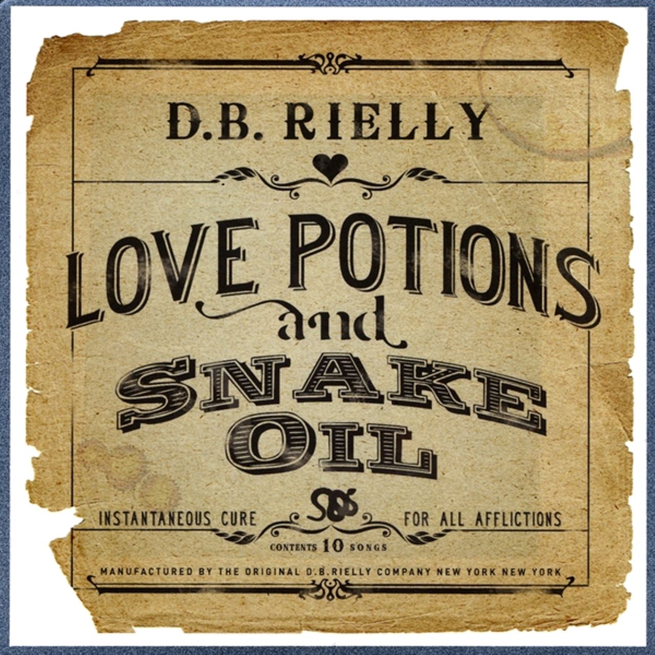 D.B. Rielly - Love Potions And Snake Oil cover album