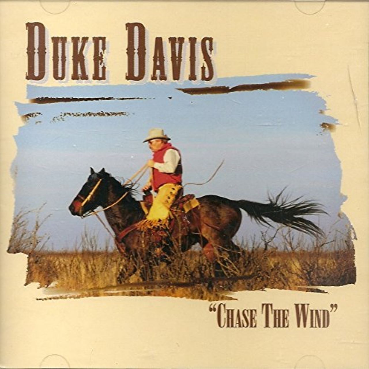 Duke Davis - Chase The Wind cover album