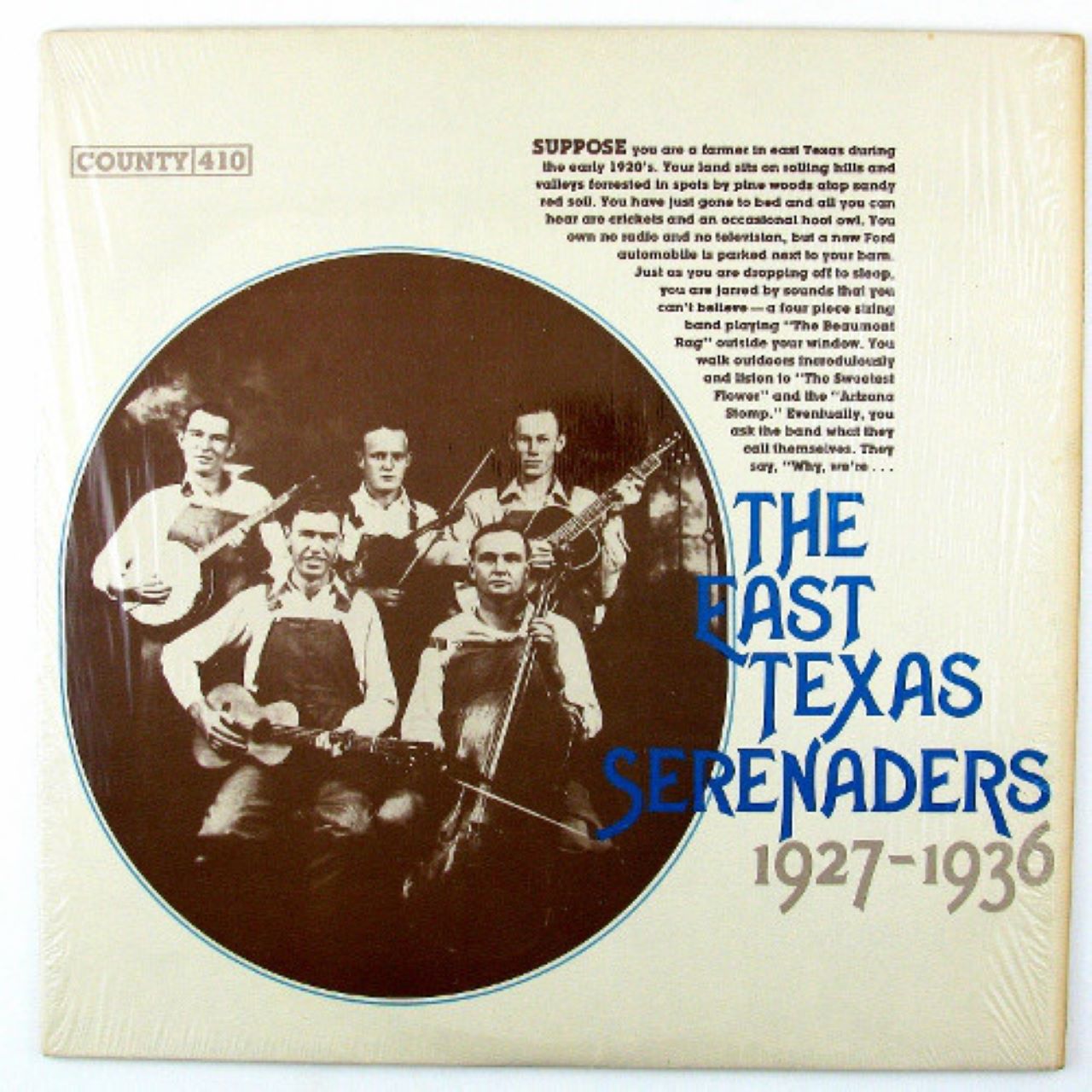 East Texas Serenaders - 1927-1936 cover album