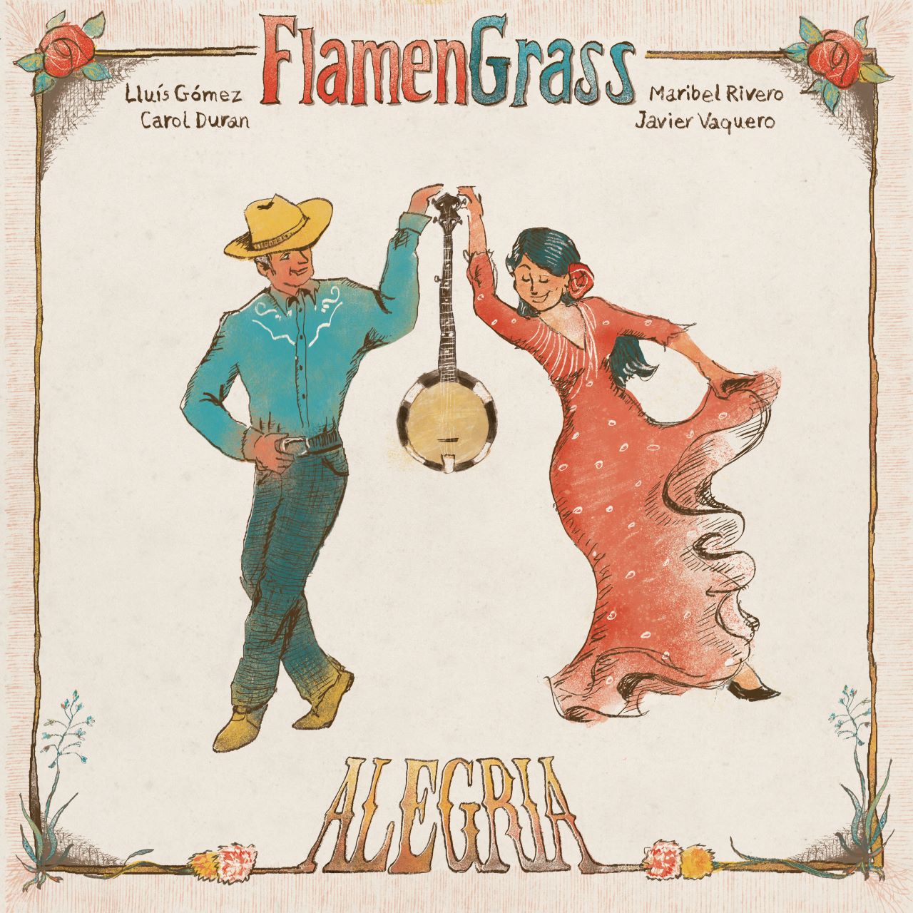 FLAMENGRASS - Alegria cover album